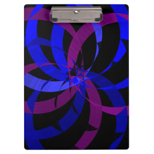 Berry Blend Geometric Clipboard
