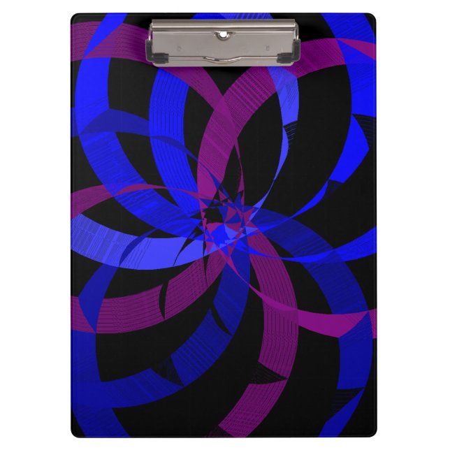 Berry Blend Geometric Clipboard (Front)