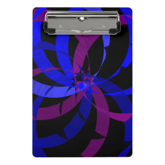 Berry Blend Geometric Mini Clipboard