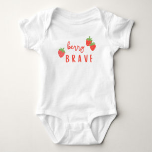 berry brave childhood cancer sick ill kids cute baby bodysuit
