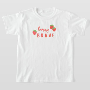 berry brave childhood cancer sick ill kids cute T-Shirt