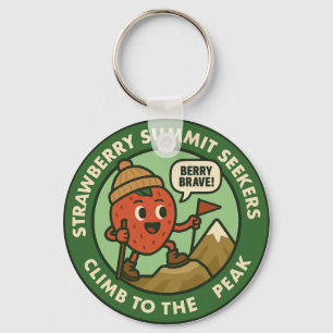 Berry Brave Mountain Hiking Adventure Key Ring