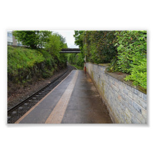 Berry Brow Railway Station, Huddersfield Photo Print