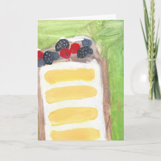 Berry Cake Card (Front)