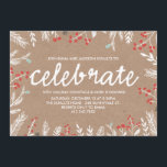 Berry Celeration Holiday Party Invitation<br><div class="desc"></div>