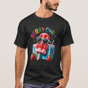 Berry chill popsicle sunglasses summer vibe T-Shirt