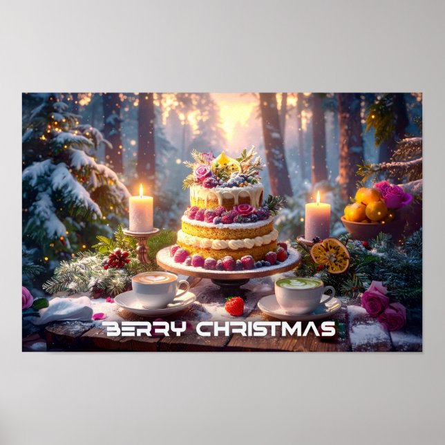 BERRY CHRISTMAS POSTER (Front)