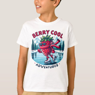  Berry Cool Adventures Strawberry Ice Skating T-Shirt