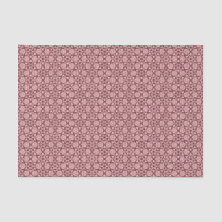 Berry Cream Folk Western Cottage Pink Lace Tissue Paper
