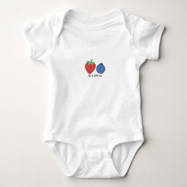 Berry cute bodysuit (Front)