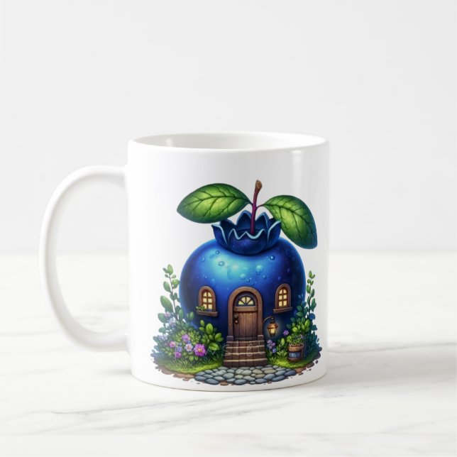 Berry Delight Blueberry Mug (Left)