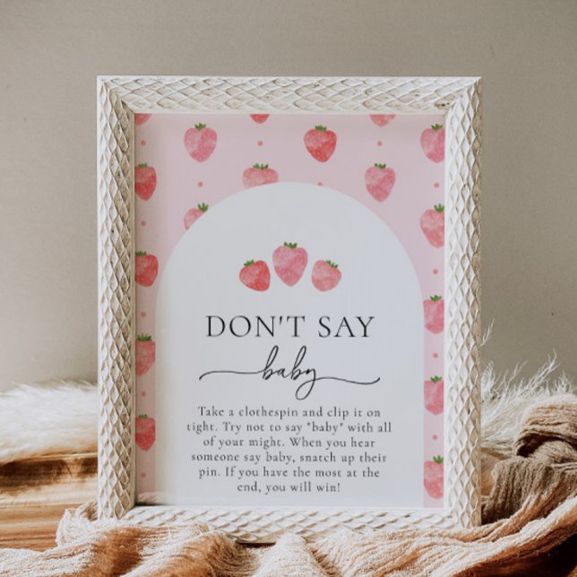 Berry Don't Say Baby Game Sign (Creator Uploaded)