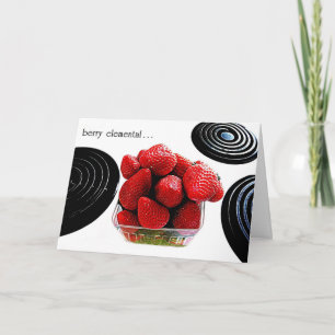 "BERRY ELEMENTAL"  ORIG PHOTOGRAPHY GREETING CARD