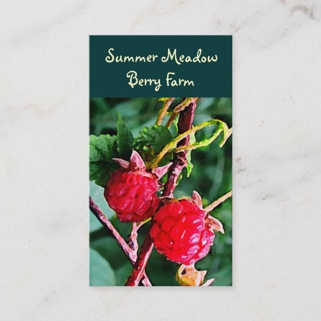 Berry Farm Business Card (Front)
