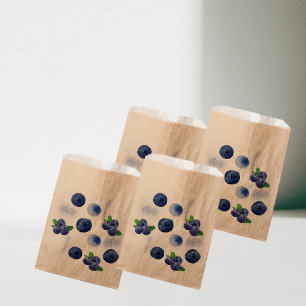 Berry First   1st Birthday   Blueberry   Pattern Favour Bags