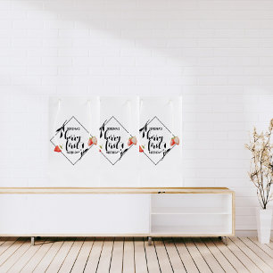 Berry First   1st Birthday   Strawberry   Modern Small Gift Bag