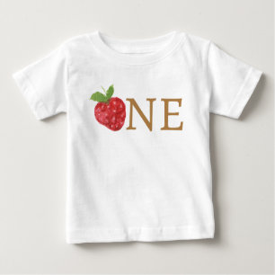Berry First 1st Strawberry Birthday Baby T-Shirt