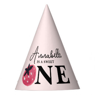 Berry First Birthday Party Hat