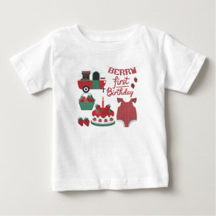 Berry First Birthday T-Shirt 