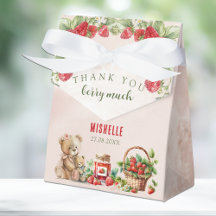 Berry First Strawberry and Bear Birthday