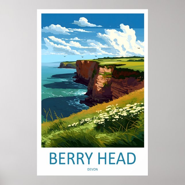 Berry Head 1 Poster (Front)