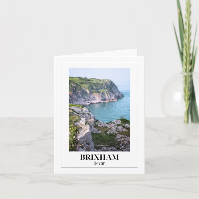 Berry Head, Brixham, Devon Card (Front)