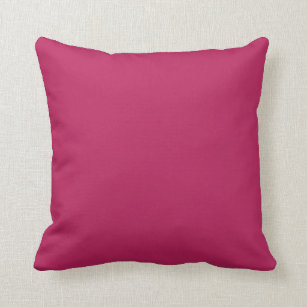 raspberry throw pillow
