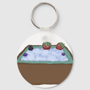 Berry Hot Tub Key Ring