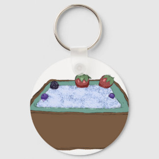 Berry Hot Tub Key Ring