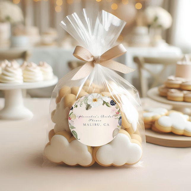 Berry in Love Shower Classic Round Sticker (Creator Uploaded)