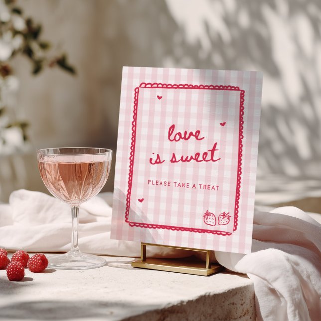 Berry in Love Strawberry Love is Sweet Poster (Creator Uploaded)