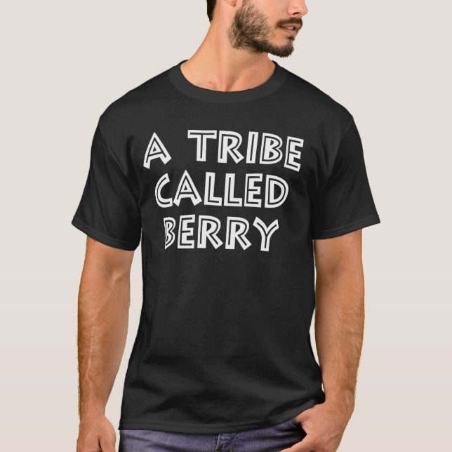 Berry Last Name Family Reunion Vacation T-Shirt (Front)