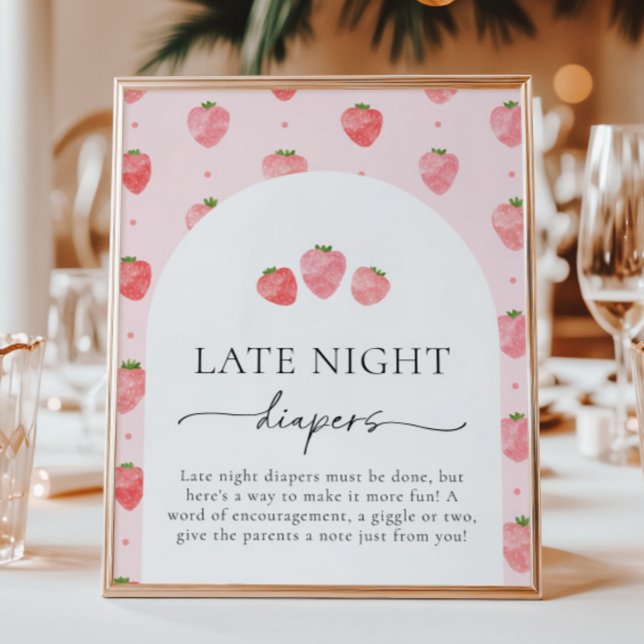 Berry Late Night Diapers Sign (Creator Uploaded)