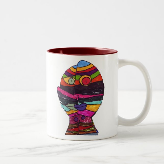 Berry Leon-Max M Two-Tone Coffee Mug (Right)