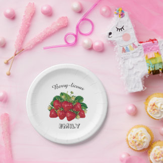 Berry-licous Paper Plate
