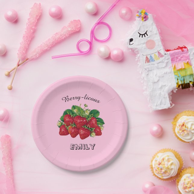 Berry-licous Paper Plate (Party)