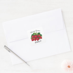 Berry-licous Square Sticker