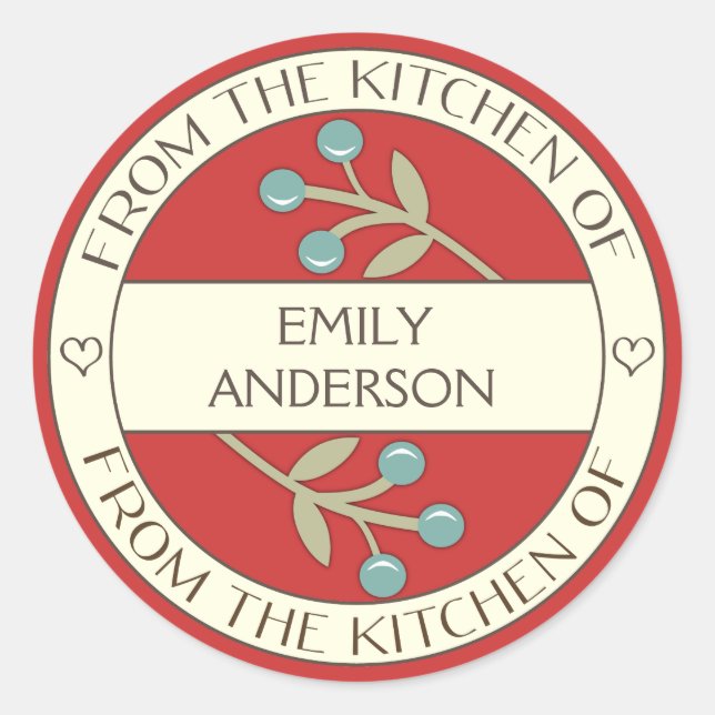 Berry Lovely From the Kitchen of Label | Red (Front)