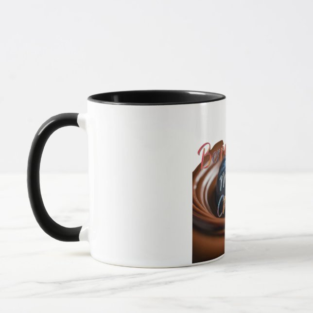 Berry Me in Chocolate  Mug (Left)