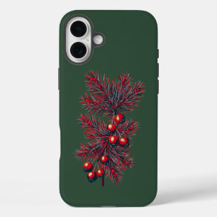Berry merry Christmas! 🎅 iPhone 16 Plus Case