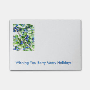Berry Merry Holidays Notes