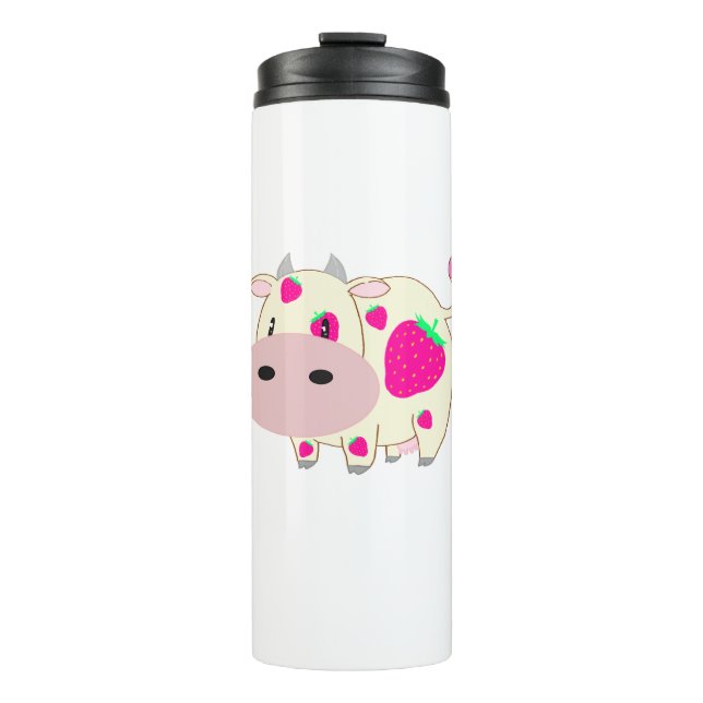 Berry Moo Thermal Tumbler (Front)