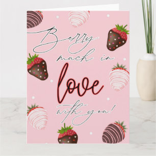 Berry Much in Love, Valentine's Day Greeting  Card