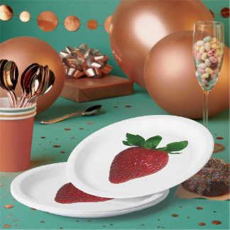 Berry  paper plate