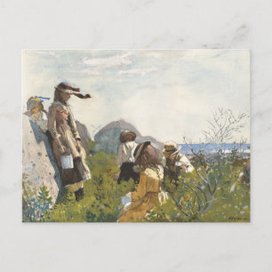 Berry Pickers Winslow Homer Postcard