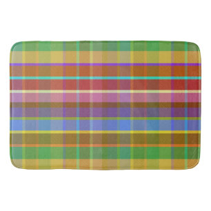 Berry Plaid BDB Bath Mat