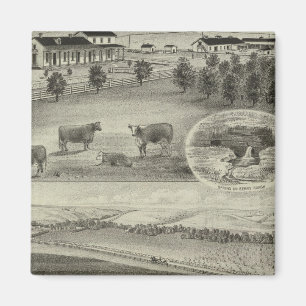 Berry Ranch, Chase and Morris Counties, Kansas Magnet