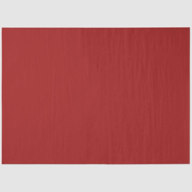 Berry Red Christmas Tissue Paper (Front)