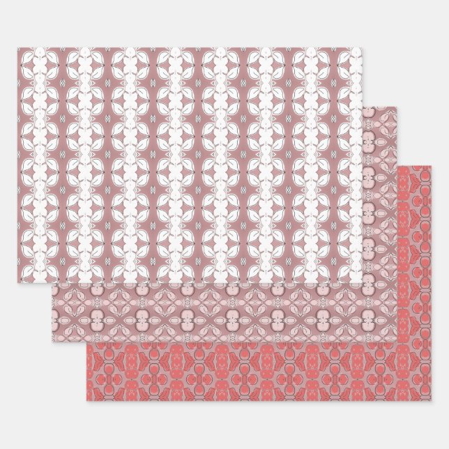 Berry Shade Gift Wrapping Sheets (Set)