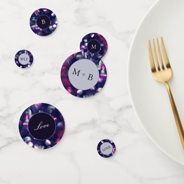 Berry Sparkle Table Confetti (Group)